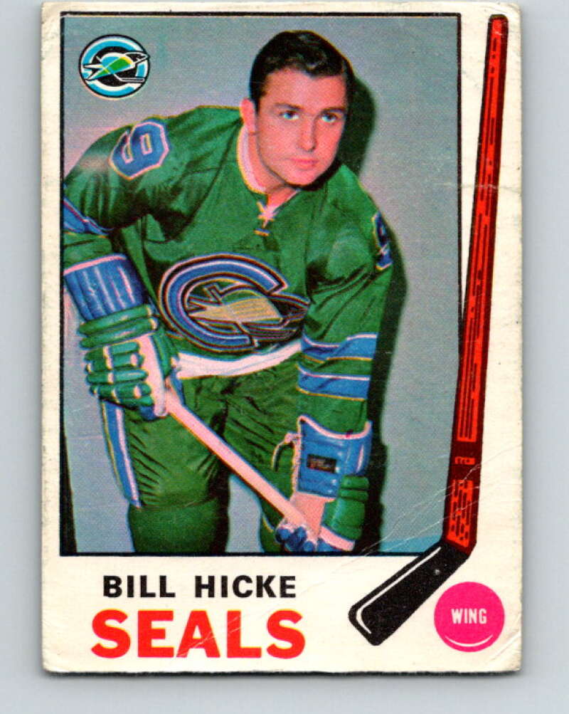 1969-70 O-Pee-Chee #145 Bill Hicke Oakland Seals V1576