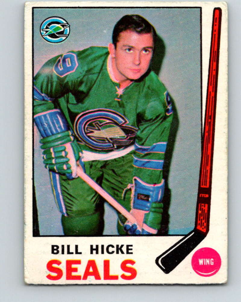 1969-70 O-Pee-Chee #145 Bill Hicke Oakland Seals V1577