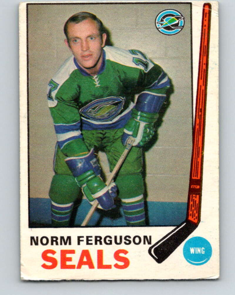 1969-70 O-Pee-Chee #146 Norm Ferguson RC Rookie Oakland Seals V1578