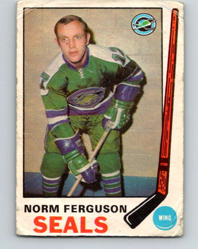 1969-70 O-Pee-Chee #146 Norm Ferguson RC Rookie Oakland Seals V1579