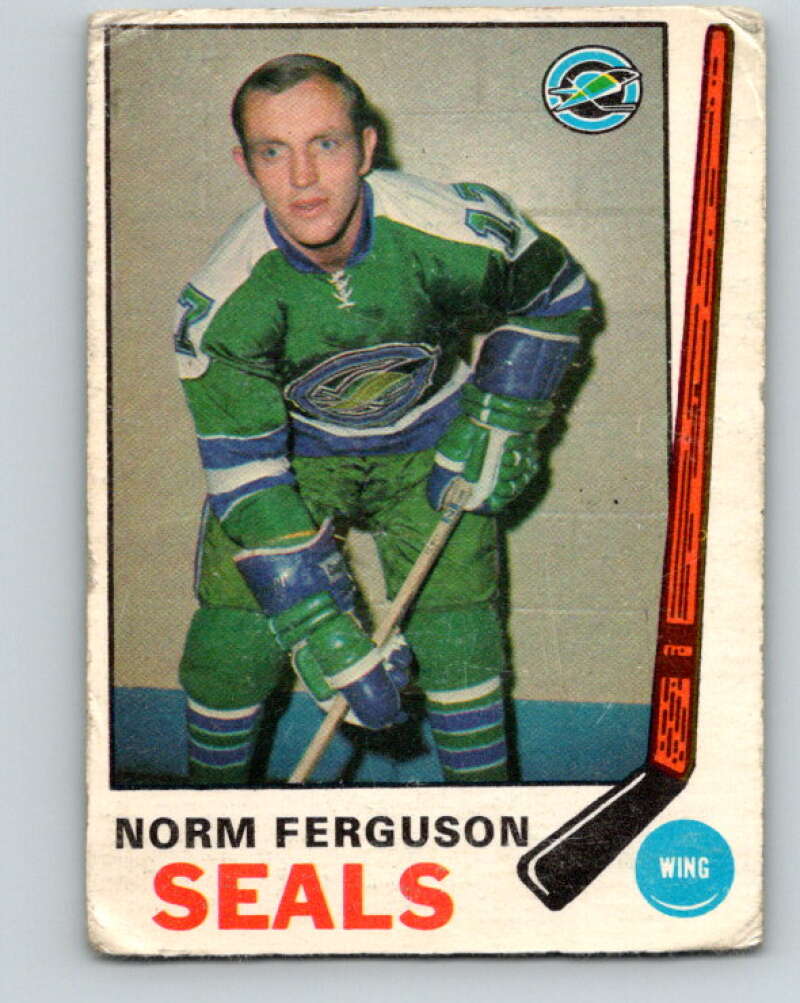 1969-70 O-Pee-Chee #146 Norm Ferguson RC Rookie Oakland Seals V1581