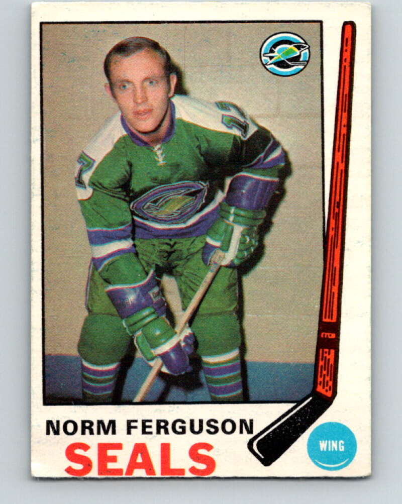 1969-70 O-Pee-Chee #146 Norm Ferguson RC Rookie Oakland Seals V1583