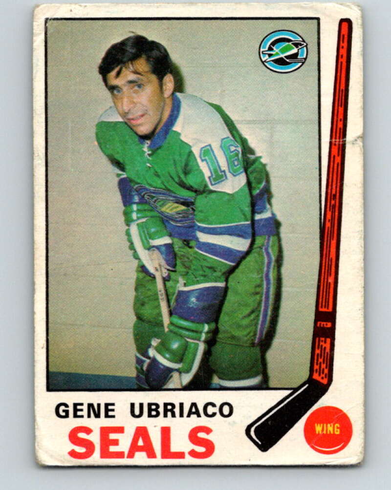 1969-70 O-Pee-Chee #149 Gene Ubriaco RC Rookie Oakland Seals V1599