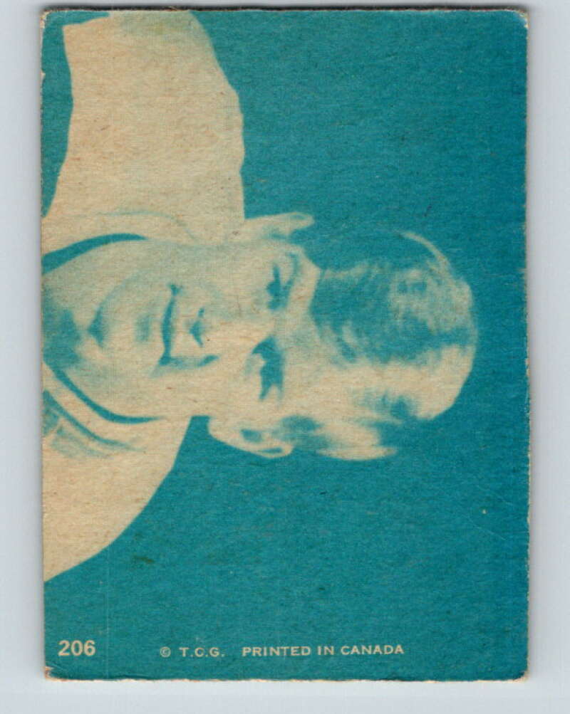 1969-70 O-Pee-Chee #206 Alex Delvecchio Byng Trophy Red Wings V1909
