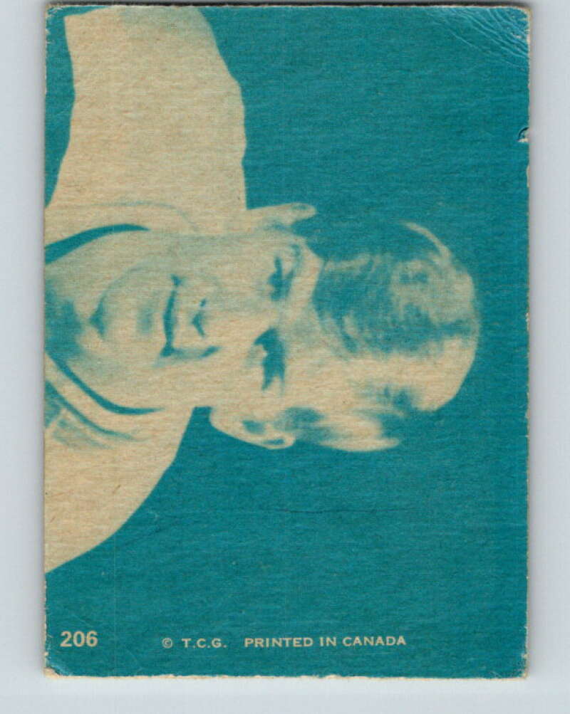 1969-70 O-Pee-Chee #206 Alex Delvecchio Byng Trophy Red Wings V1913