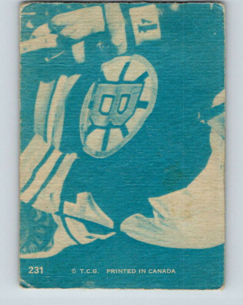 1969-70 O-Pee-Chee #231 The Stanley Cup V2003