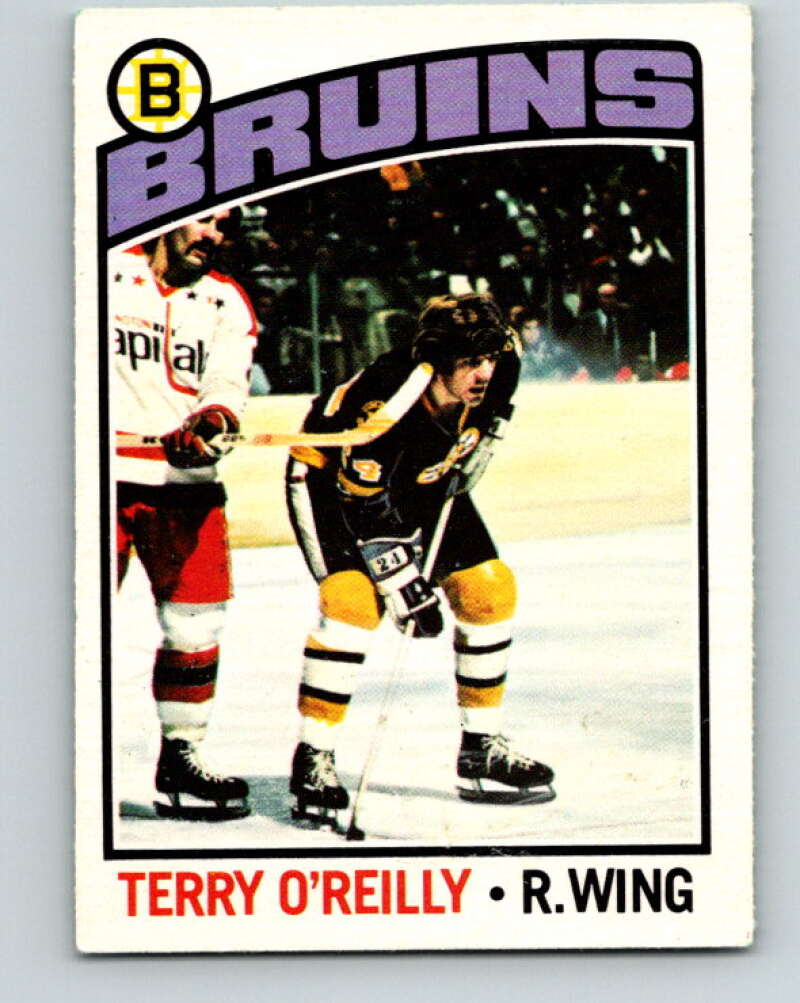 1976-77 OPC #130 Terry O'Reilly Boston Bruins V2105