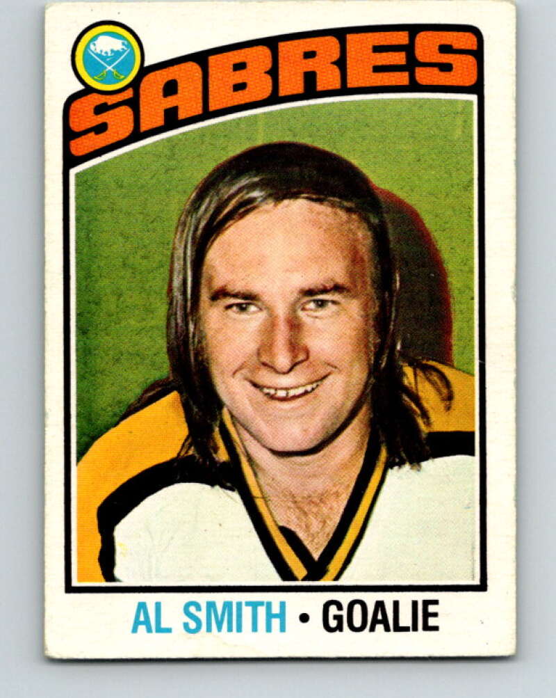 1976-77 OPC #152 Al Smith Buffalo Sabres V2127