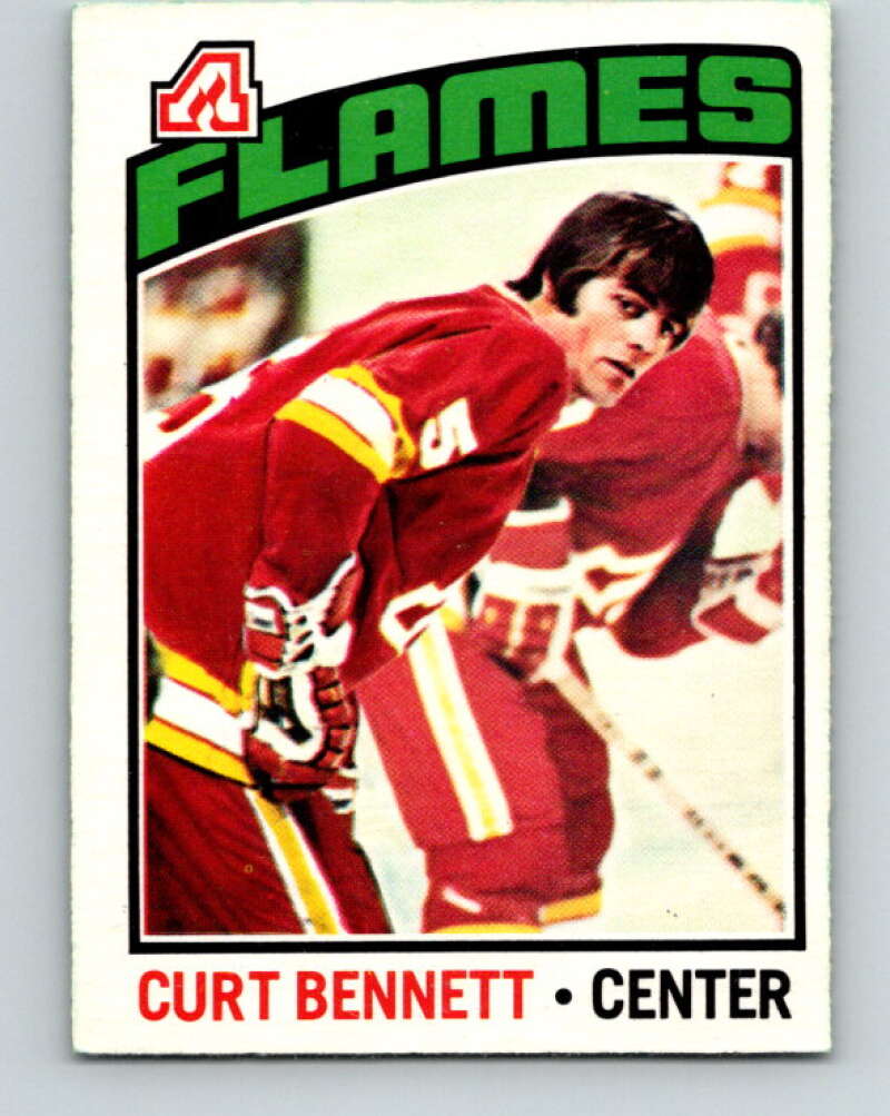 1976-77 OPC #202 Curt Bennett Atlanta Flames V2152