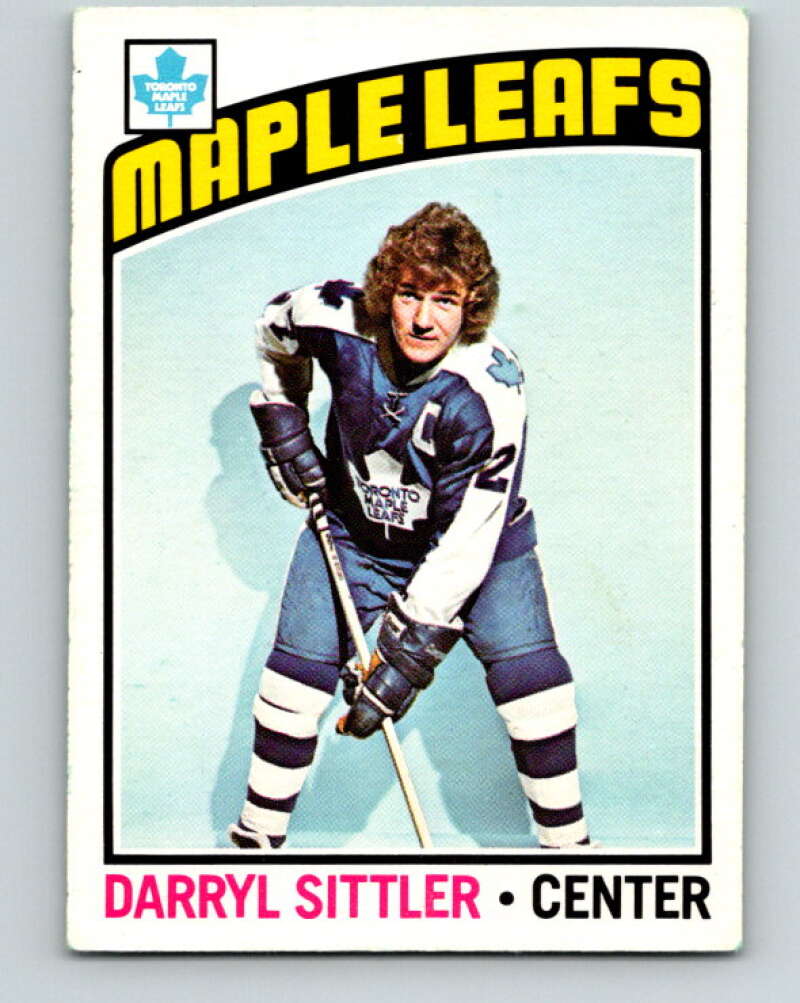 1976-77 OPC #207 Darryl Sittler Toronto Maple Leafs V2157