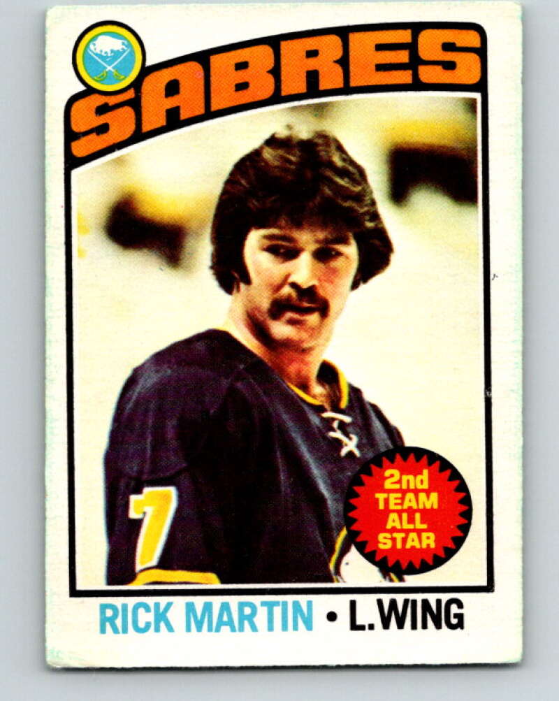 1976-77 OPC #210 Rick Martin Buffalo Sabres V2158