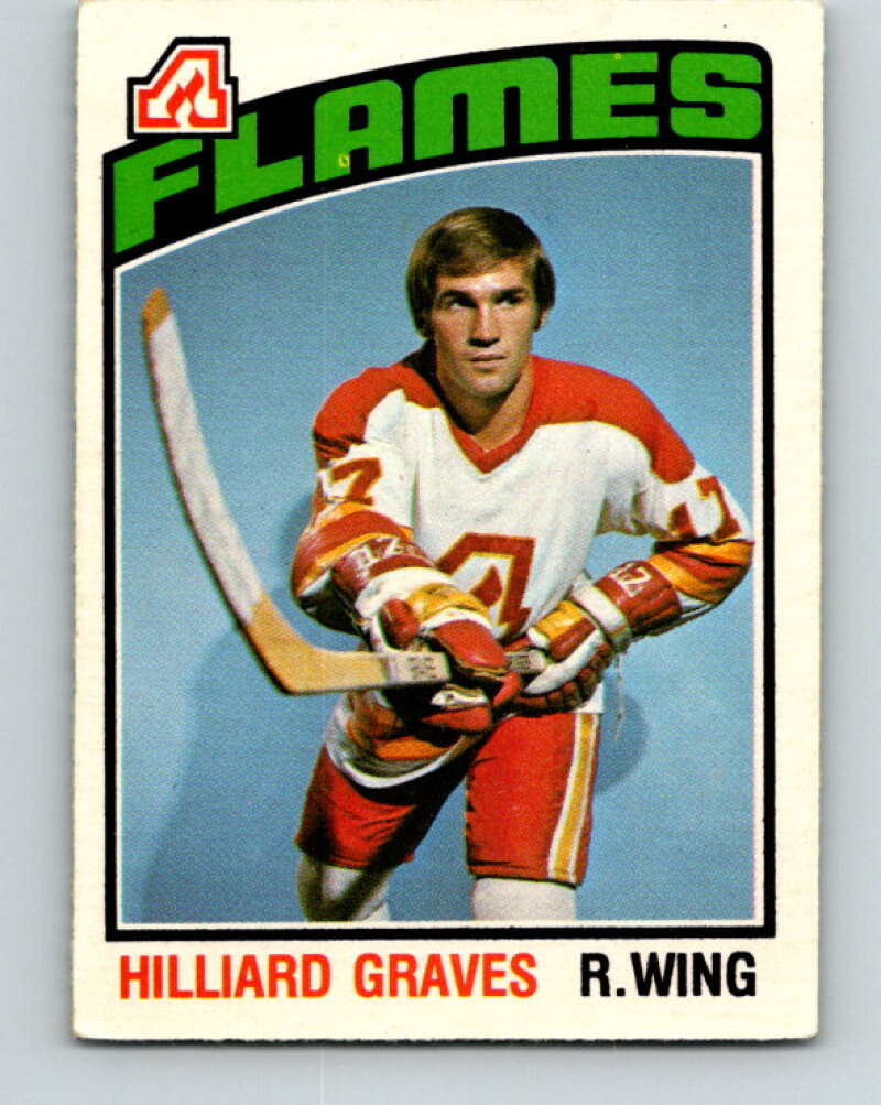 1976-77 OPC #273 Hilliard Graves Atlanta Flames V2221