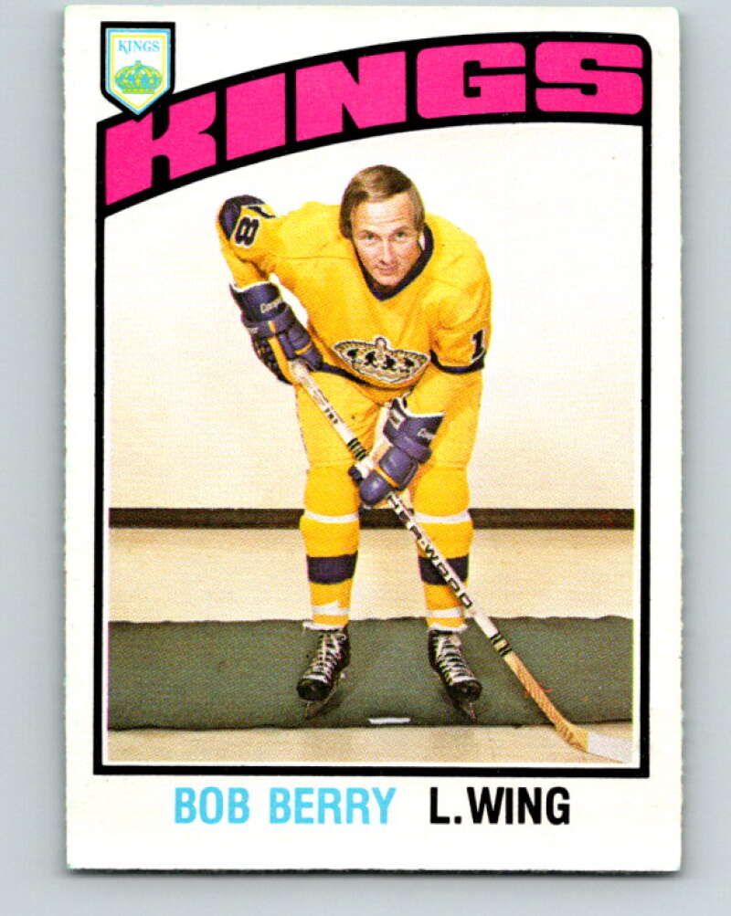 1976-77 OPC #300 Bob Berry Los Angeles Kings V2259