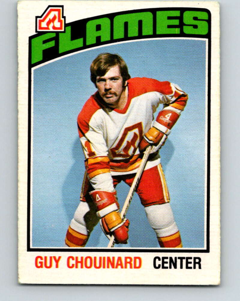 1976-77 OPC #316 Guy Chouinard RC Rookie Atlanta Flames V2283