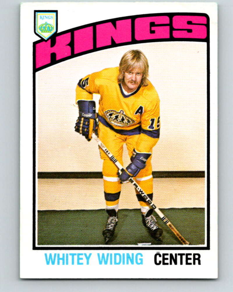 1976-77 O-Pee-Chee #354 Juha Widing Los Angeles Kings V2338