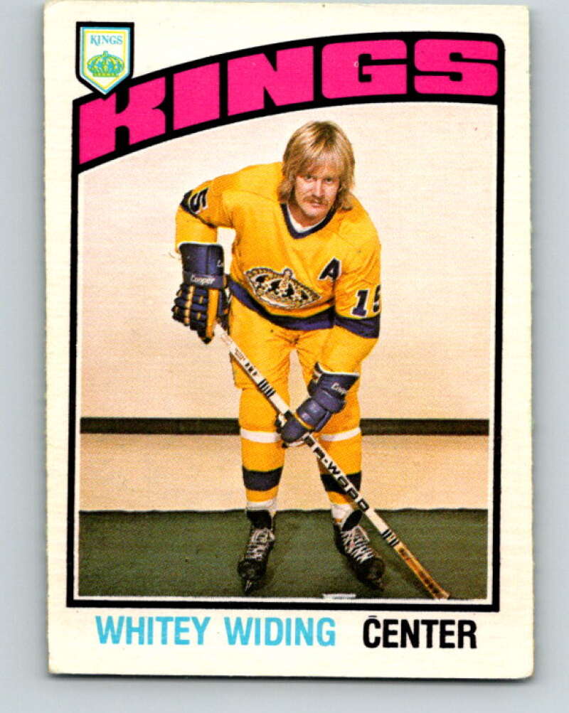 1976-77 O-Pee-Chee #354 Juha Widing Los Angeles Kings V2339