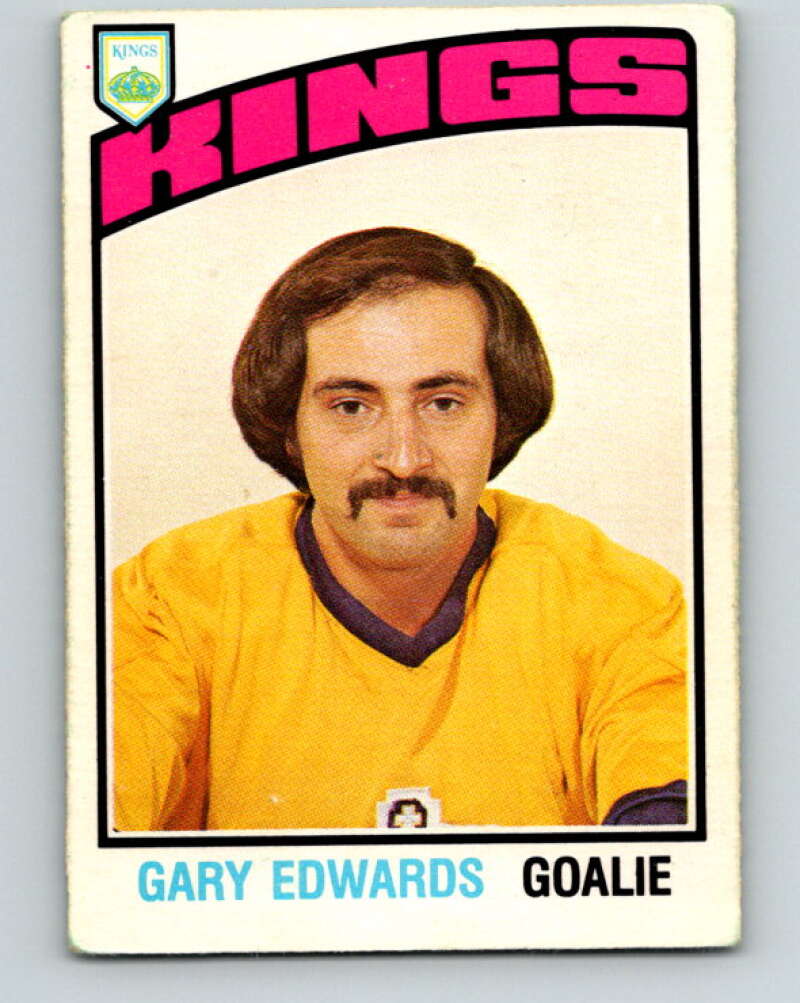 1976-77 O-Pee-Chee #365 Gary Edwards Los Angeles Kings V2353