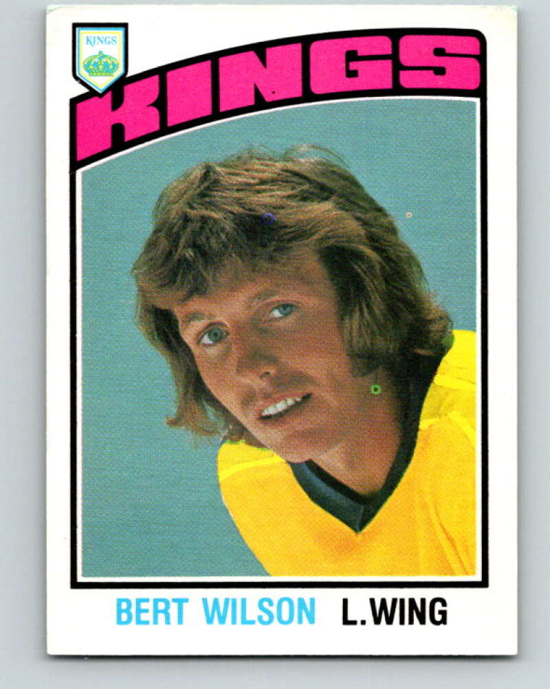 1976-77 O-Pee-Chee #378 Bert Wilson Los Angeles Kings V2360