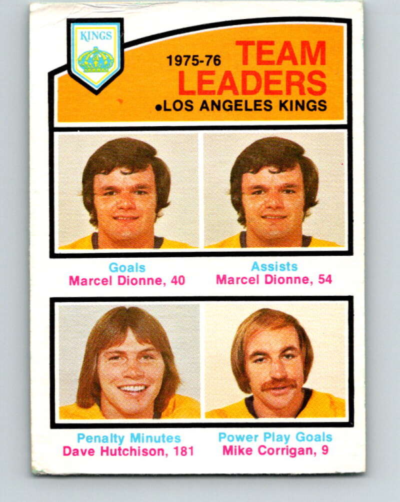 1976-77 O-Pee-Chee #385 Bergeron/ McKechnie/Watson TL Wings V2380