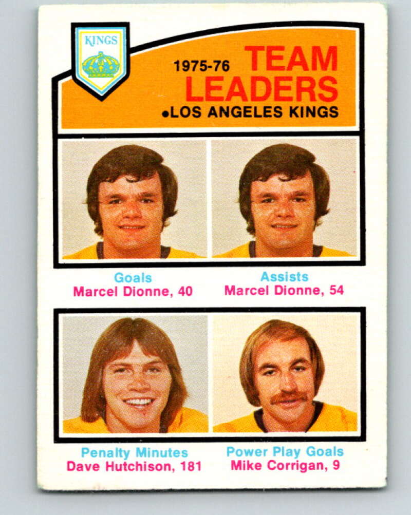 1976-77 O-Pee-Chee #385 Bergeron/ McKechnie/Watson TL Wings V2383