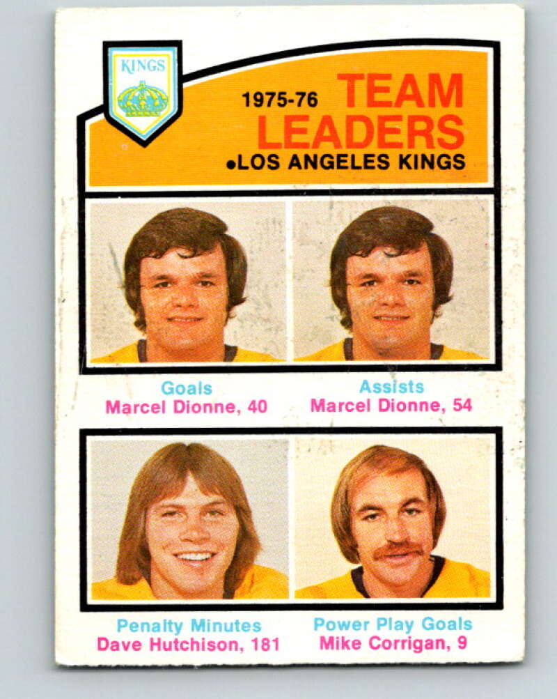 1976-77 O-Pee-Chee #385 Bergeron/ McKechnie/Watson TL Wings V2386
