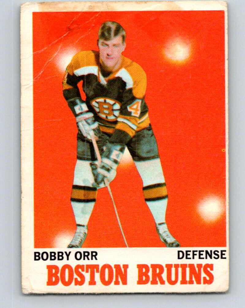 1970-71 O-Pee-Chee #3 Bobby Orr Boston Bruins V2419
