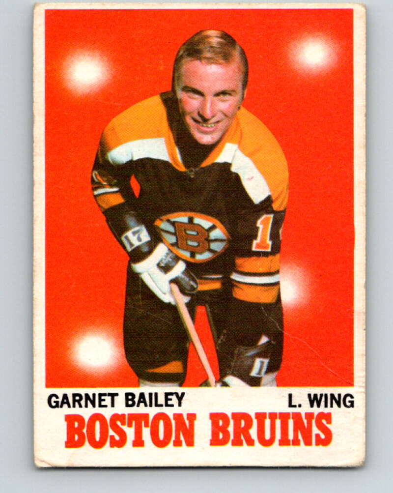 1970-71 O-Pee-Chee #10 Ace Bailey RC Rookie Boston Bruins V2437