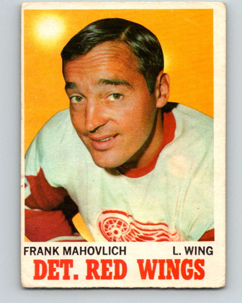 1970-71 O-Pee-Chee #22 Frank Mahovlich Detroit Red Wings V2469