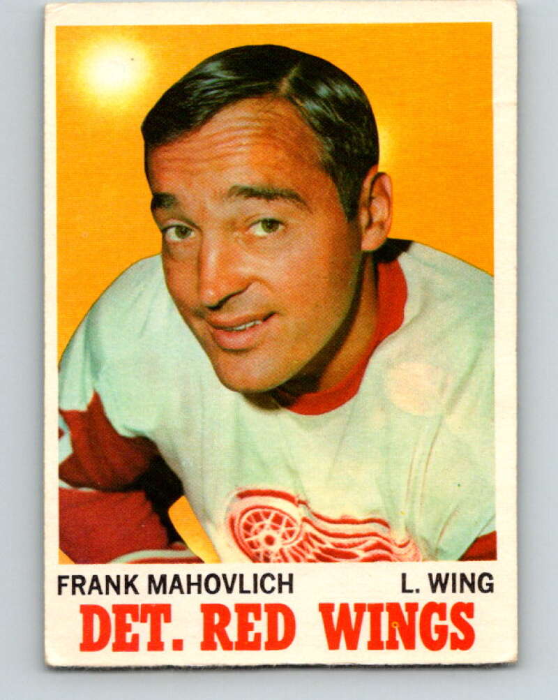 1970-71 O-Pee-Chee #22 Frank Mahovlich Detroit Red Wings V2470