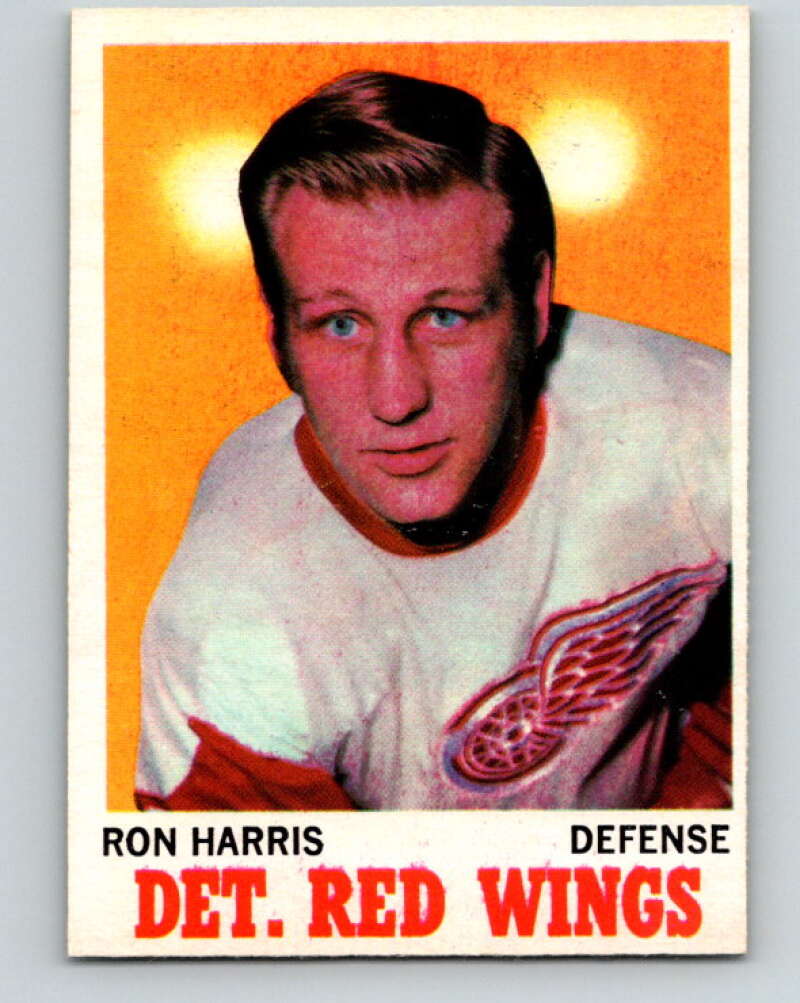 1970-71 O-Pee-Chee #23 Ron Harris Detroit Red Wings V2471