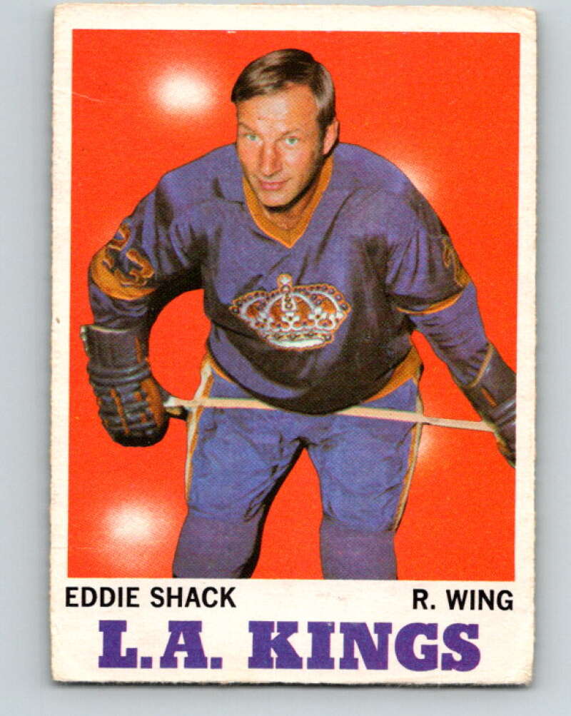 1970-71 O-Pee-Chee #35 Eddie Shack Los Angeles Kings V2496