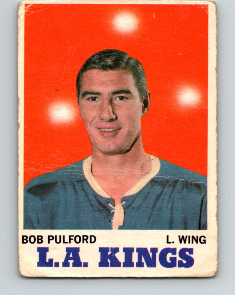 1970-71 O-Pee-Chee #36 Bob Pulford Los Angeles Kings V2497