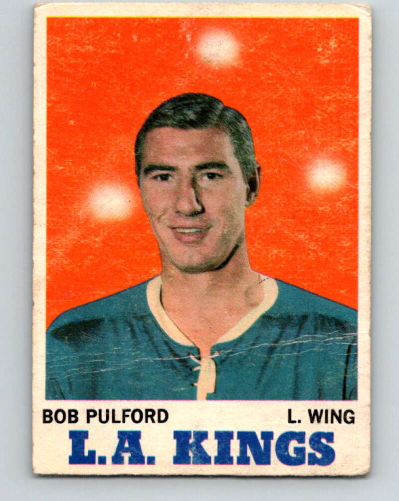 1970-71 O-Pee-Chee #36 Bob Pulford Los Angeles Kings V2498
