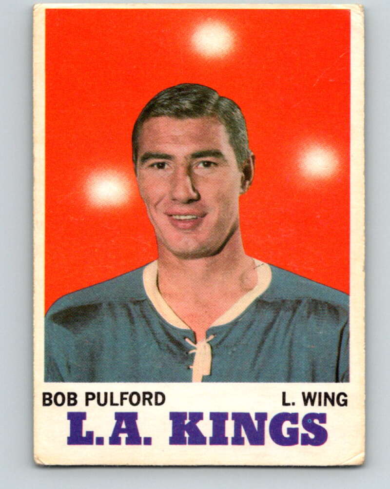 1970-71 O-Pee-Chee #36 Bob Pulford Los Angeles Kings V2501
