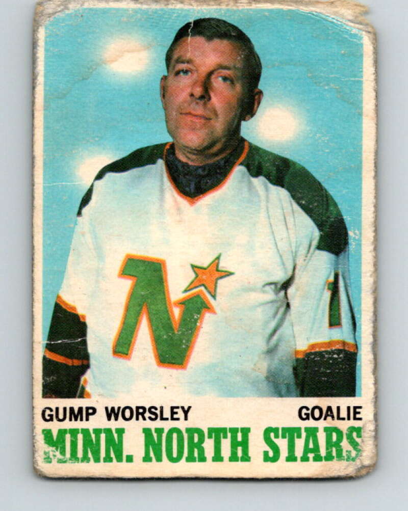 1970-71 O-Pee-Chee #40 Gump Worsley Minnesota North Stars V2509
