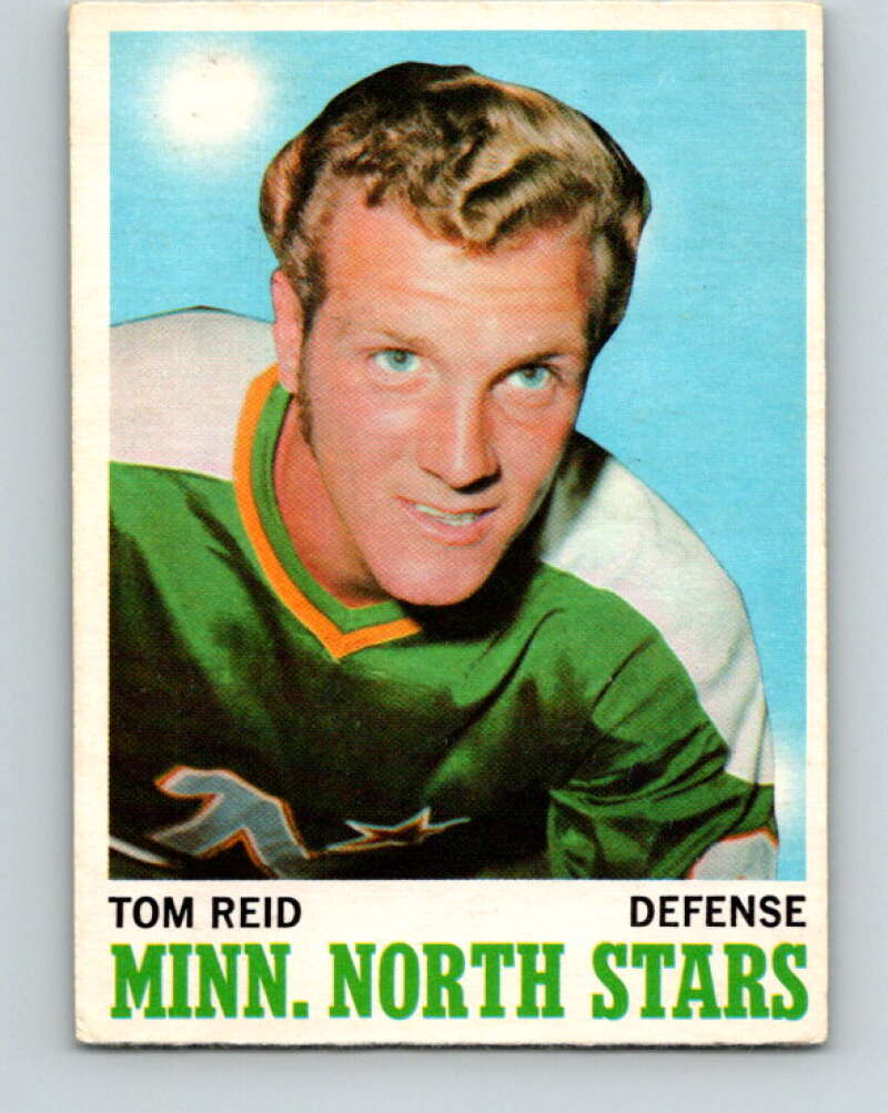 1970-71 O-Pee-Chee #43 Tom Reid RC Rookie Minnesota North Stars V2516