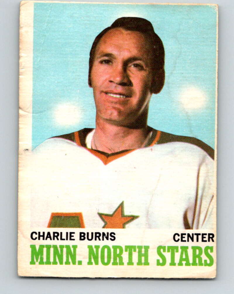 1970-71 O-Pee-Chee #44 Charlie Burns Minnesota North Stars V2517