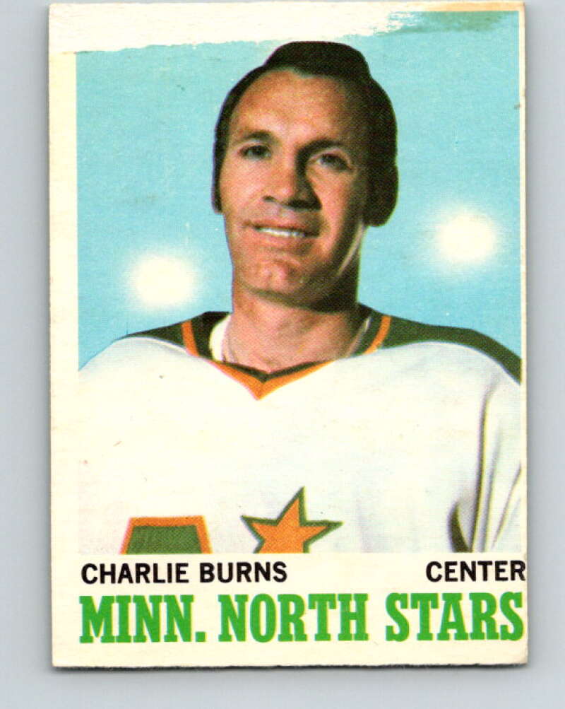 1970-71 O-Pee-Chee #44 Charlie Burns Minnesota North Stars V2518