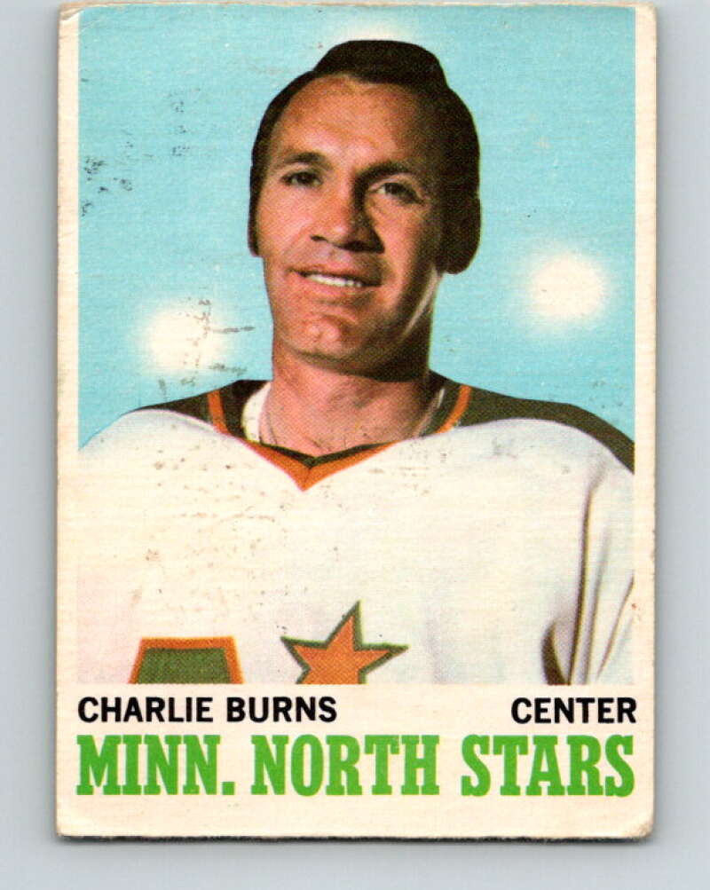 1970-71 O-Pee-Chee #44 Charlie Burns Minnesota North Stars V2519