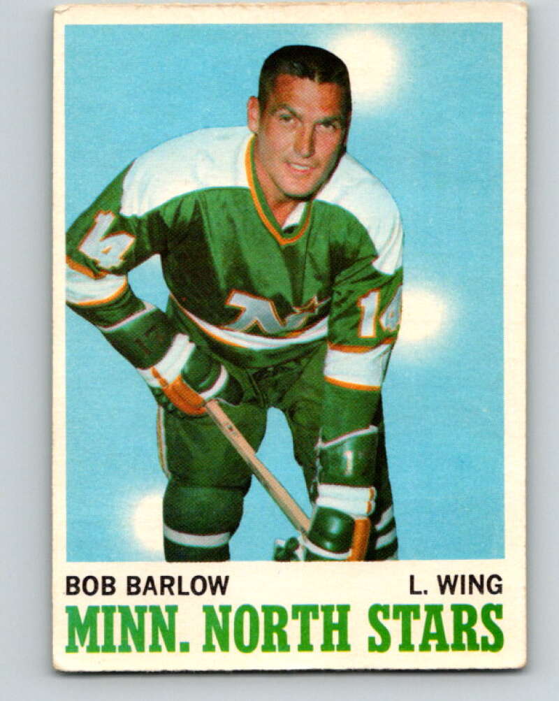 1970-71 O-Pee-Chee #45 Bob Barlow Minnesota North Stars V2520