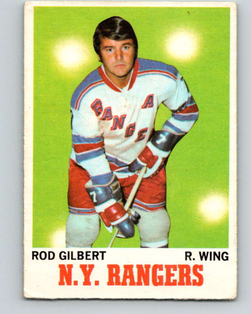 1970-71 O-Pee-Chee #63 Rod Gilbert New York Rangers V2562