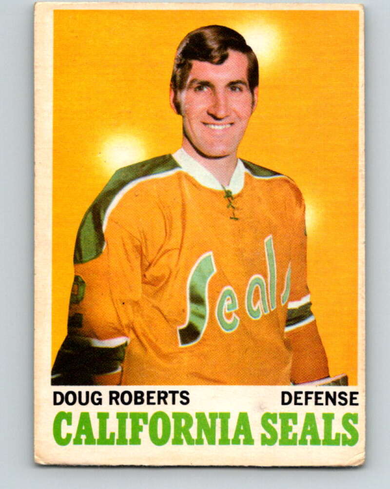 1970-71 O-Pee-Chee #71 Doug Roberts California Golden Seals V2577
