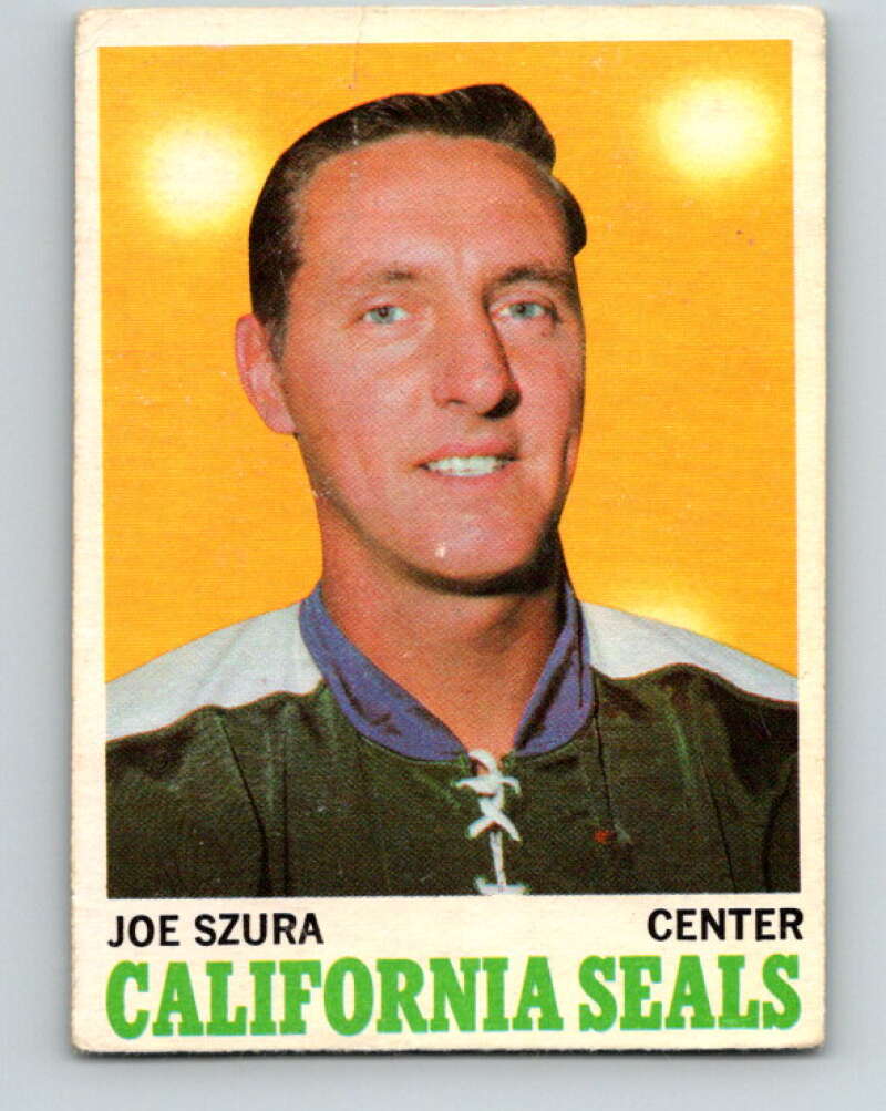 1970-71 O-Pee-Chee #73 Joe Szura California Golden Seals V2583