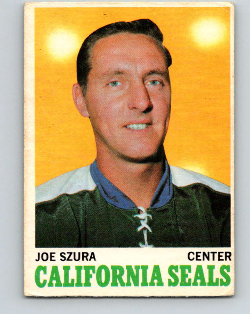 1970-71 O-Pee-Chee #73 Joe Szura California Golden Seals V2584
