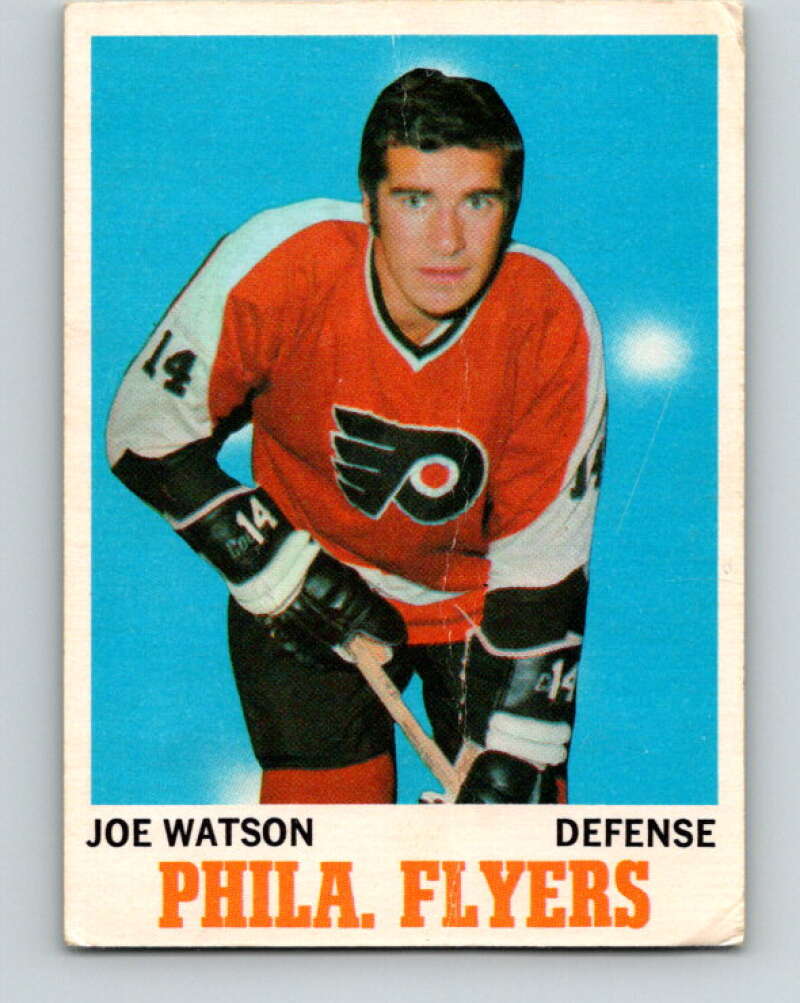 1970-71 O-Pee-Chee #79 Joe Watson Philadelphia Flyers V2594