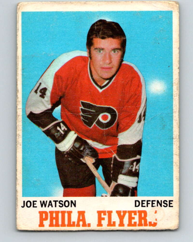 1970-71 O-Pee-Chee #79 Joe Watson Philadelphia Flyers V2595