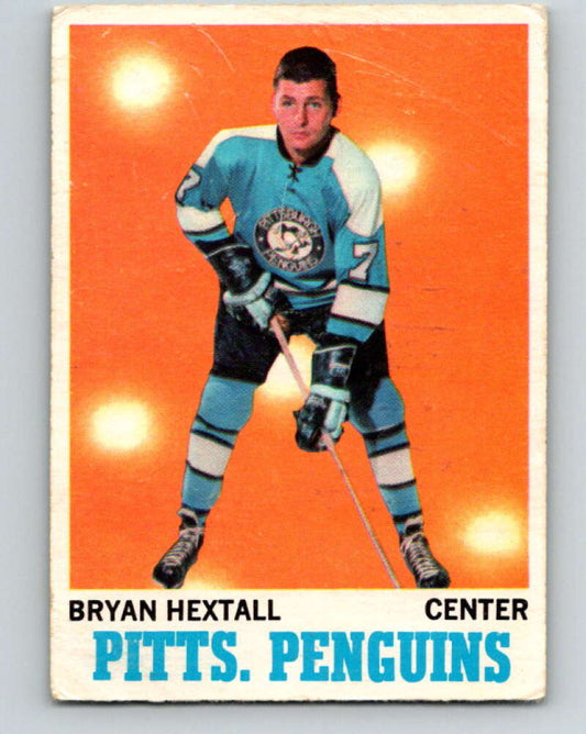 1970-71 O-Pee-Chee #94 Bryan Hextall  Pittsburgh Penguins  V2619