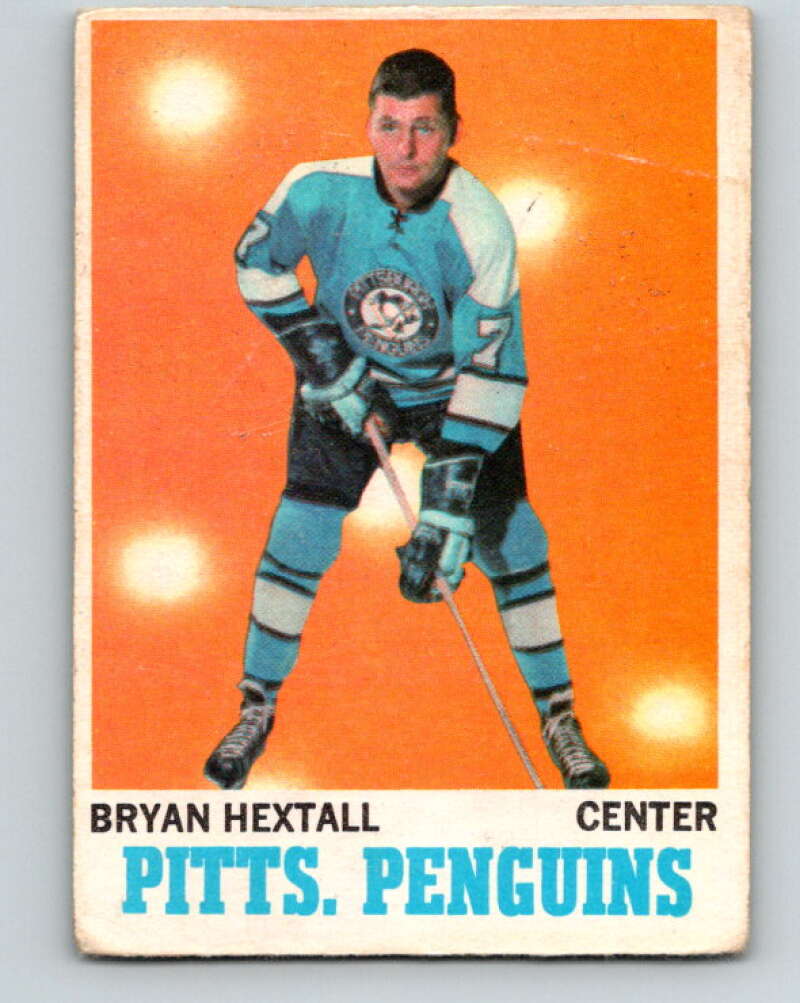 1970-71 O-Pee-Chee #94 Bryan Hextall Pittsburgh Penguins V2620