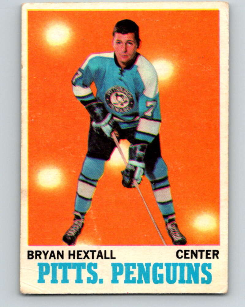 1970-71 O-Pee-Chee #94 Bryan Hextall Pittsburgh Penguins V2621