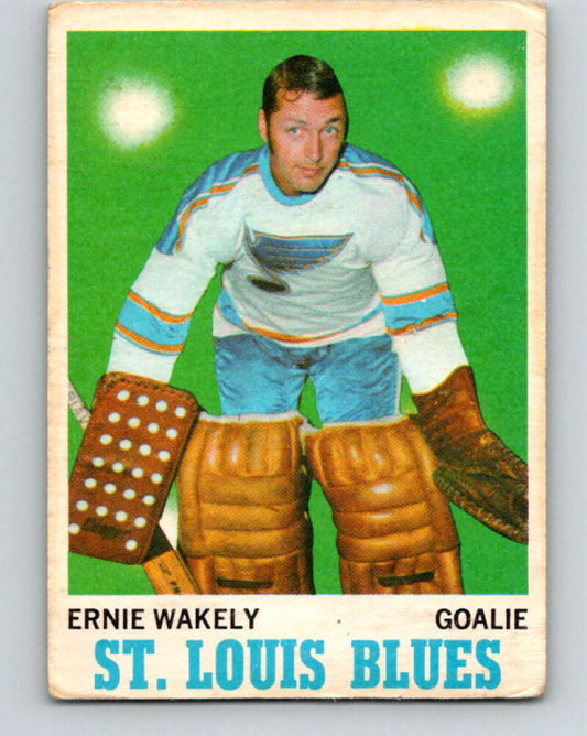1970-71 O-Pee-Chee #97 Ernie Wakely  RC Rookie St. Louis Blues  V2627